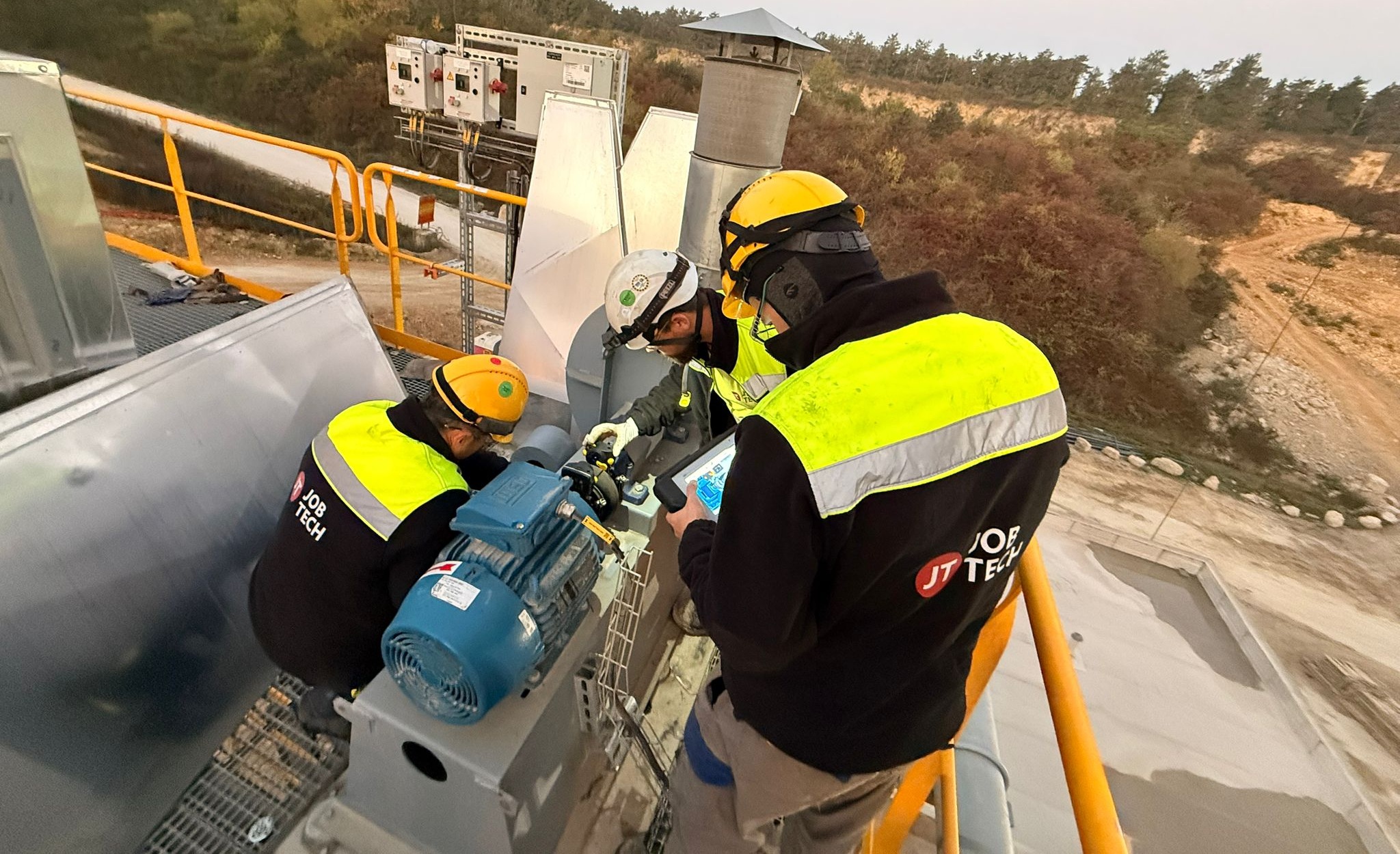 Industriemaschinenmontage