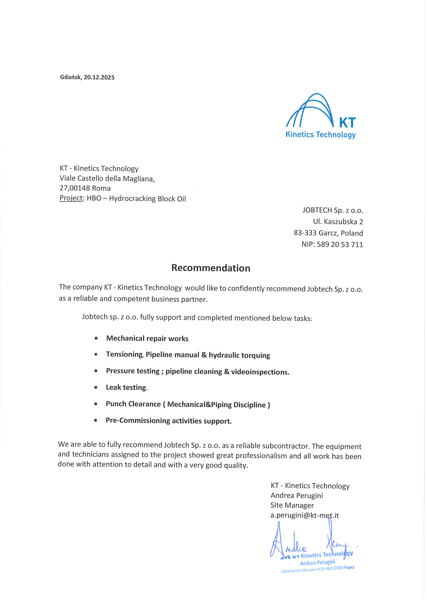 HBO – blok hydrokrakingu oleju reference preview